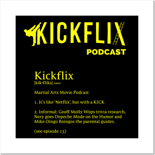 KickFlix - Molly Wop Definition (YELLOW) Posters and Art